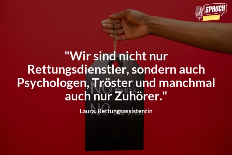 Unsere Top 10 Rettungsdienst Sprüche Persönliche Einblicke von echten