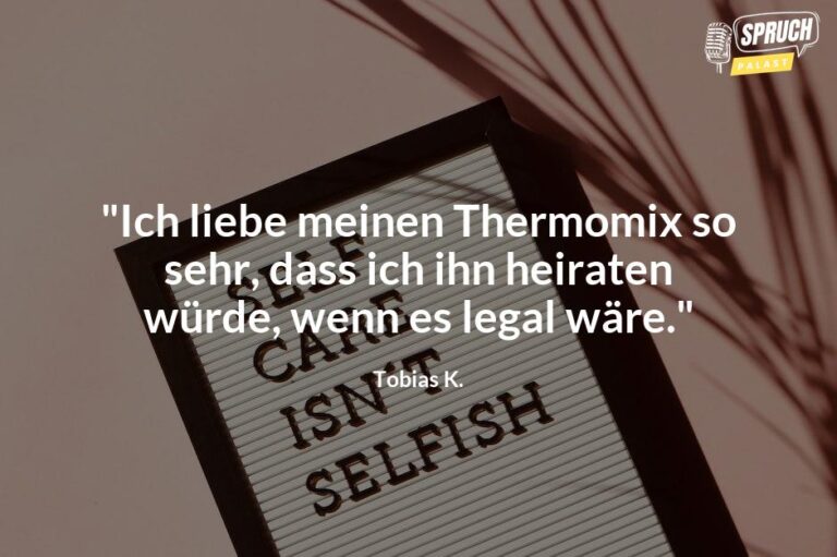 ThermomixLiebe in Sprüchen Die besten Zitate von begeisterten Nutzern!